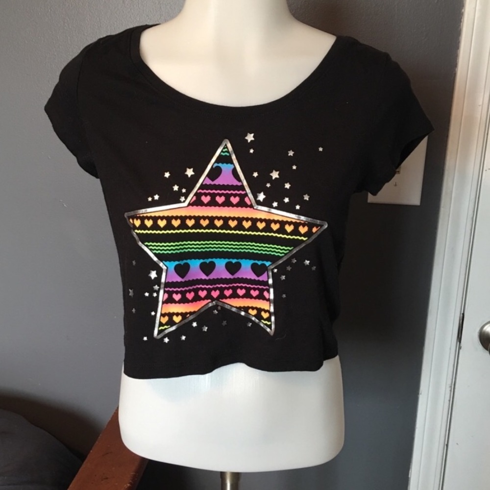 Lot of 5 Justice size 12 girls shirts
